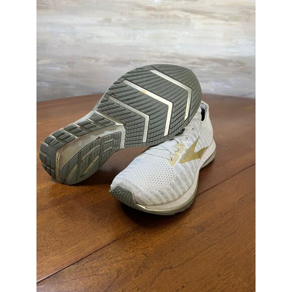 Brooks Shoes Womens 8 Bedlam Running Sneakers Gray Fabric Lace Up Size 9 - Picture 4 of 5